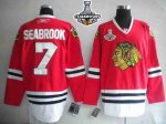 Jerseys Factory Cheap Blackhawks #7 Brent Seabrook Embroidered R