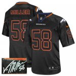 Jerseys Factory Cheap Nike Broncos #58 Von Miller Lights Out Bla