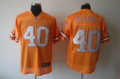 Jerseys Factory Cheap Buccaneers #40 Mike Alstott Yellow Stitche