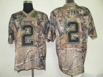 Jerseys Factory Cheap Falcons #2 Matt Ryan Camouflage Realtree S
