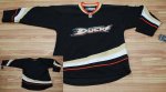 Jerseys Factory Cheap Ducks Blank Embroidered Black NHL Jersey
