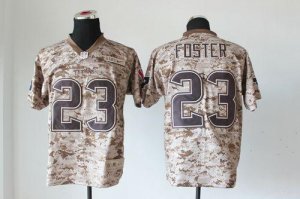 Jerseys Factory Cheap Nike Texans #23 Arian Foster Camo USMC Men