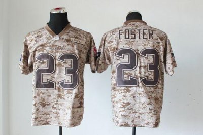 Jerseys Factory Cheap Nike Texans #23 Arian Foster Camo USMC Men