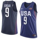Jerseys Factory Cheap Nike Team USA #9 Michael Jordan Navy Blue