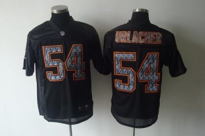 Jerseys Factory Cheap Sideline Black United Bears #54 Brian Urla