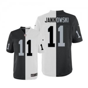 Jerseys Factory Cheap Nike Raiders #11 Sebastian Janikowski Whit