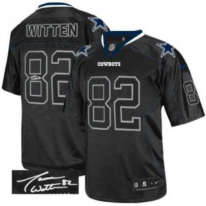 Jerseys Factory Cheap Nike Cowboys #82 Jason Witten Lights Out B
