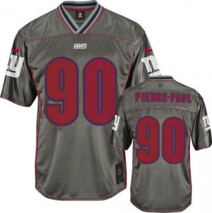 Jerseys Factory Cheap Nike Giants #90 Jason Pierre-Paul Grey Men