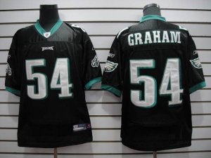 Jerseys Factory Cheap Eagles #54 Brandon Graham Black Stitched N