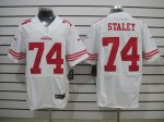 Jerseys Factory Cheap Nike 49ers #74 Joe Staley White Men's Stit