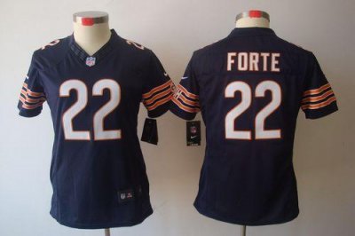 Jerseys Factory Cheap Nike Bears #22 Matt Forte Navy Blue Team C