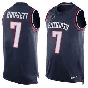Jerseys Factory Cheap Nike Patriots #7 Jacoby Brissett Navy Blue