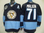 Jerseys Factory Cheap Penguins #71 Evgeni Malkin Embroidered Dar