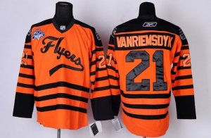 Jerseys Factory Cheap Flyers #21 Van Riemsdyk Orange 2012 Winter