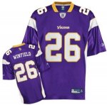 Jerseys Factory Cheap Vikings #26 Antoine Winfield Purple Stitch