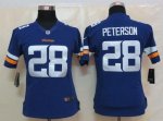 Jerseys Factory Cheap Nike Vikings #28 Adrian Peterson Purple Te