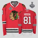 Jerseys Factory Cheap Blackhawks #81 Marian Hossa Embroidered Re