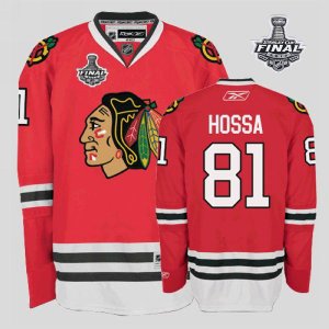 Jerseys Factory Cheap Blackhawks #81 Marian Hossa Embroidered Re
