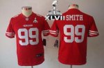 Jerseys Factory Cheap Nike 49ers #99 Aldon Smith Red Team Color