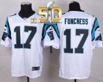 Jerseys Factory Cheap Nike Panthers #17 Devin Funchess White Sup