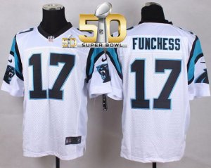 Jerseys Factory Cheap Nike Panthers #17 Devin Funchess White Sup