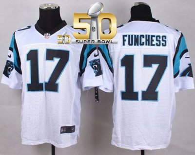 Jerseys Factory Cheap Nike Panthers #17 Devin Funchess White Sup