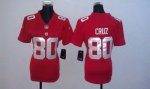 Jerseys Factory Cheap Nike Giants #80 Victor Cruz Red Alternate