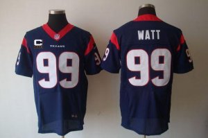 Jerseys Factory Cheap Nike Texans #99 J.J. Watt Navy Blue Team C