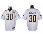 Jerseys Factory Cheap Nike Rams #30 Todd Gurley II White 2016 Pr