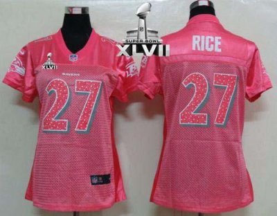 Jerseys Factory Cheap Nike Ravens #27 Ray Rice Pink Sweetheart S