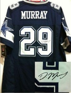 Jerseys Factory Cheap Nike Cowboys #29 DeMarco Murray Navy Blue