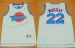 Jerseys Factory Cheap Space Jam Tune Squad #22 Bill Murray White