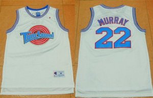 Jerseys Factory Cheap Space Jam Tune Squad #22 Bill Murray White