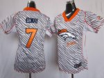 Jerseys Factory Cheap Nike Broncos #7 John Elway Zebra Women's E