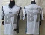 Jerseys Factory Cheap Nike Patriots #87 Rob Gronkowski White Men