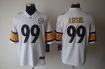Jerseys Factory Cheap Nike Steelers #99 Brett Keisel White Men's