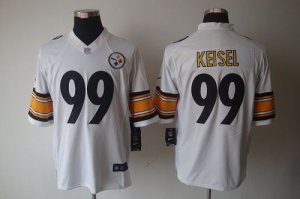 Jerseys Factory Cheap Nike Steelers #99 Brett Keisel White Men's