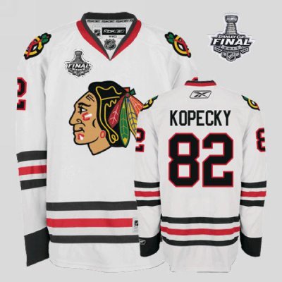 Jerseys Factory Cheap Blackhawks #82 Tomas Kopecky Embroidered W
