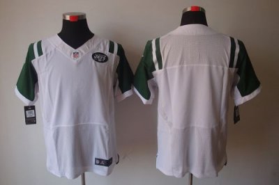 Jerseys Factory Cheap Nike Jets Blank White Men's Embroidered NF