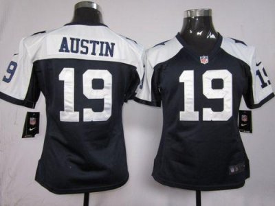 Jerseys Factory Cheap Nike Cowboys #19 Miles Austin Navy Blue Th