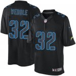 Jerseys Factory Cheap Nike Chargers #32 Eric Weddle Black Men's