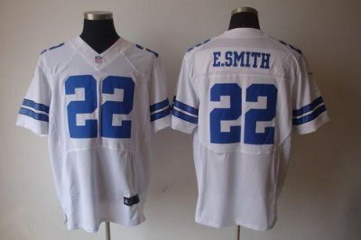Jerseys Factory Cheap Nike Cowboys #22 Emmitt Smith White Men's