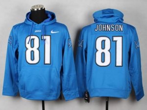 Jerseys Factory Cheap Detroit Lions #81 Calvin Johnson Pullover
