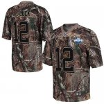 Jerseys Factory Cheap Nike Colts #12 Andrew Luck Camo Men's Embr