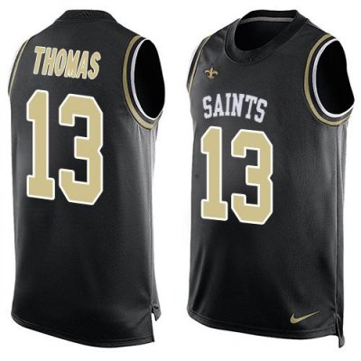 Jerseys Factory Cheap Nike Saints #13 Michael Thomas Black Team
