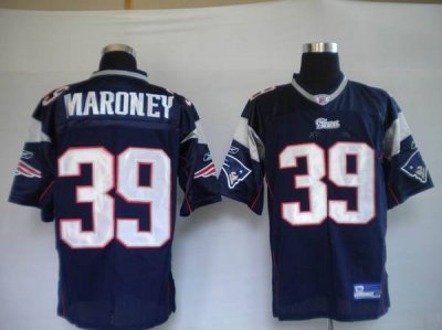 Jerseys Factory Cheap Patriots #39 Laurence Maroney Dark Blue St