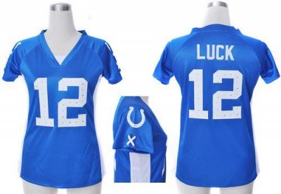 Jerseys Factory Cheap Nike Colts #12 Andrew Luck Royal Blue Team