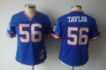Jerseys Factory Cheap Giants #56 Lawrence Taylor Blue Women's Th