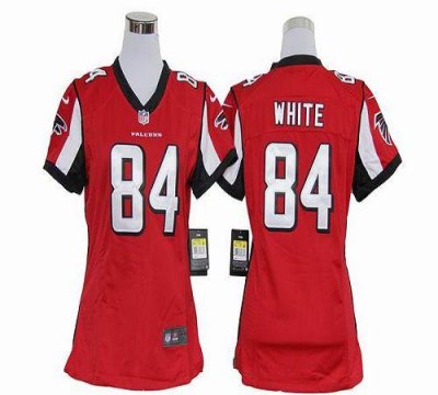 Jerseys Factory Cheap Nike Falcons #84 Roddy White Red Team Colo