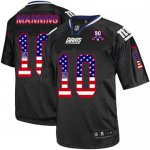 Jerseys Factory Cheap Nike Giants #10 Eli Manning Black With 192